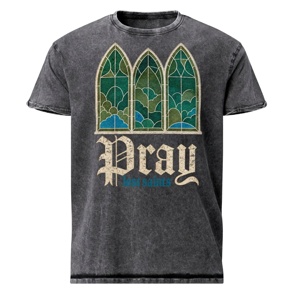 October Drop — Mama Went To Church tee